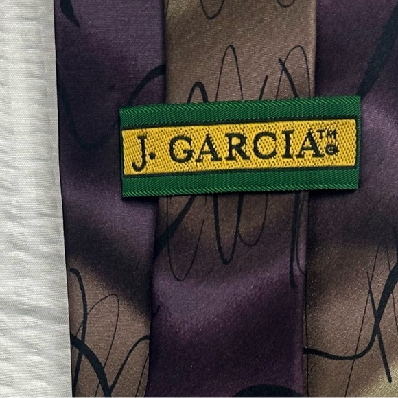 J. Garcia Collection Fifteen “Tree” Tie – Abstract Art Silk Necktie - Picture 1 of 4